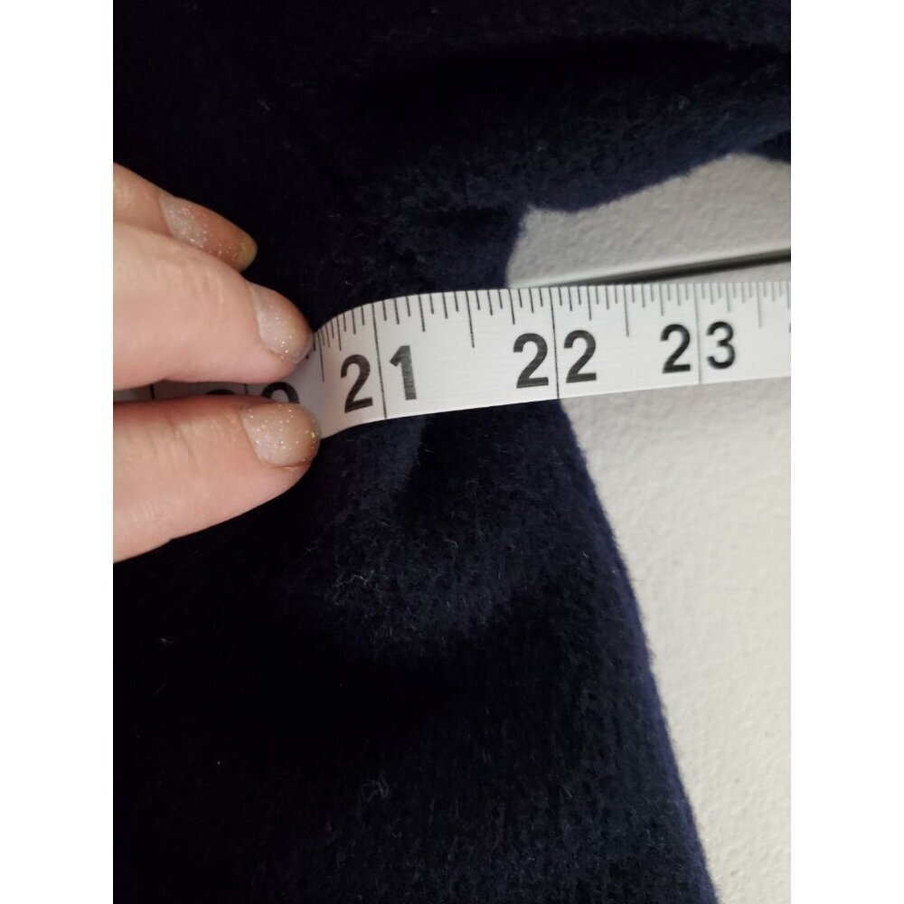 Rare Stroocks WoolL.S. Ayres Indianapolis Open Front Coat Dark Romantic Warm Lrg - Picture 13 of 16